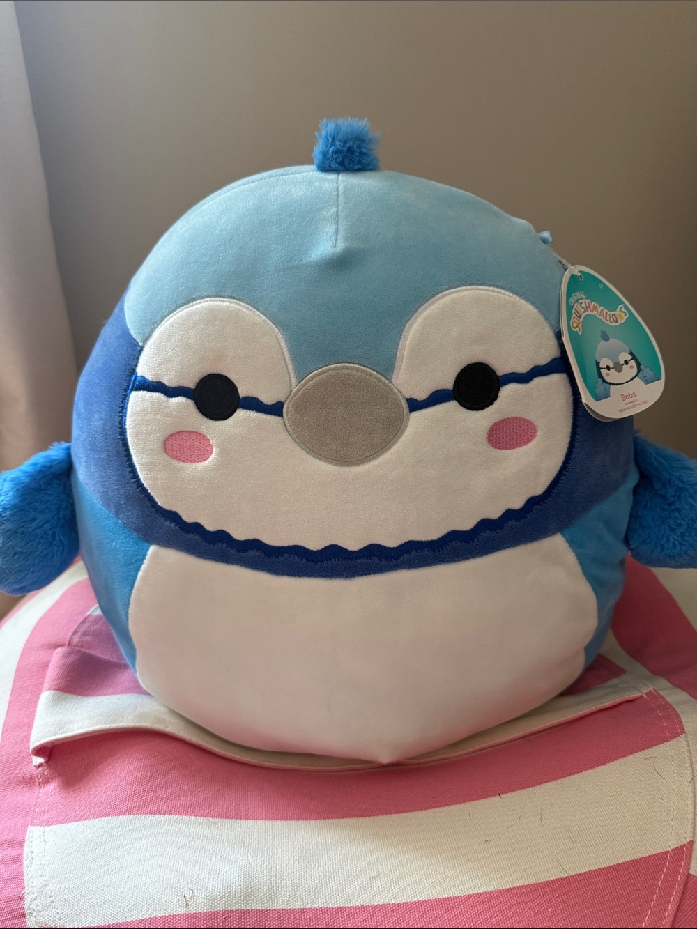 Squishmallow Babs Blue Jay Plush 14”